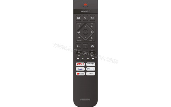 PHILIPS 65PUS7810 - T&eacute;l&eacute;commande