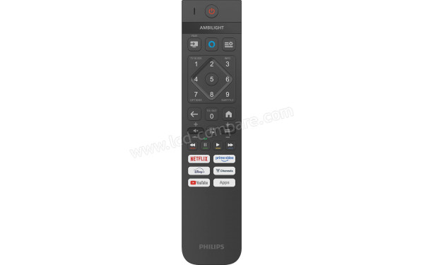 PHILIPS 75MLED950 - T&eacute;l&eacute;commande