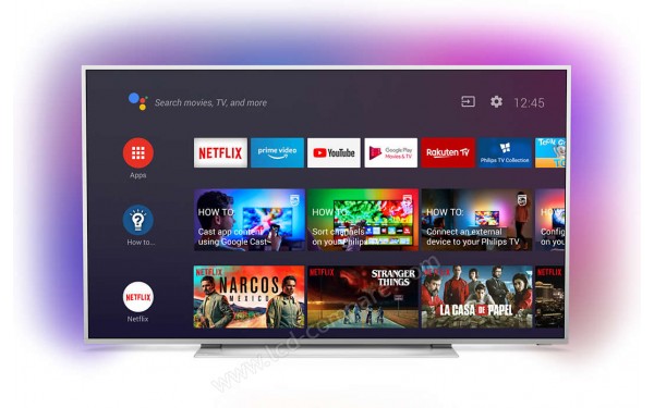 PHILIPS 75PUS7354 - Interface Android