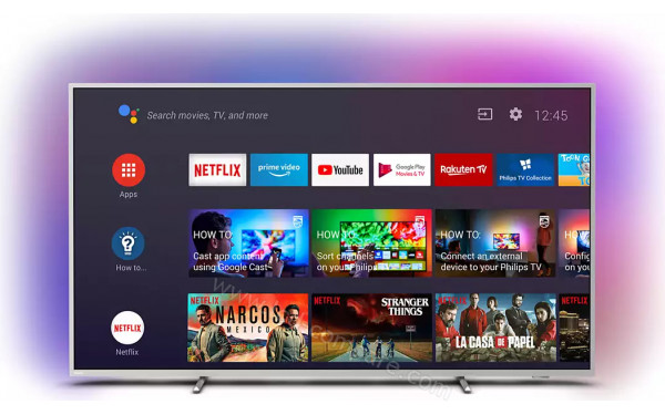 PHILIPS 75PUS8505 - Vue de face Android
