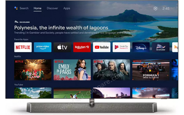 PHILIPS 77OLED937 - Vue de face