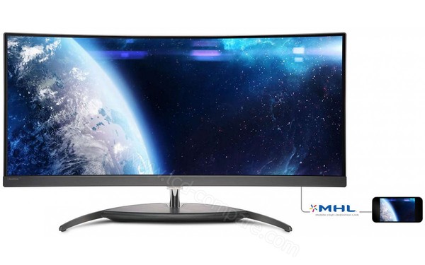PHILIPS BDM3490UC - Vue de face