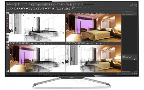 PHILIPS BDM4065UC - Vue de face