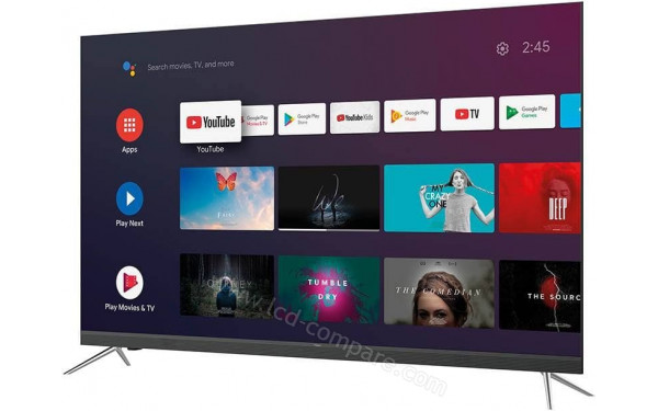 POLAROID TBSAND65QLED - Vue 3/4 droite