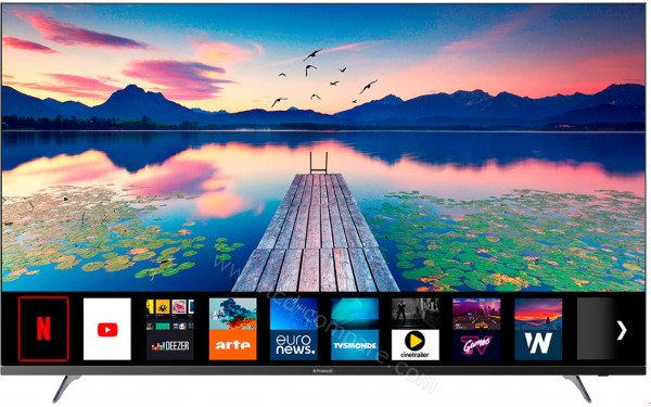 POLAROID TVS55U4K - Vue de face