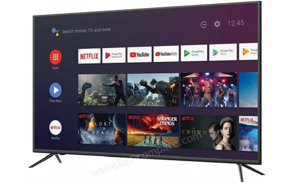 POLAROID TVSAND434K - Vue 3/4 droite