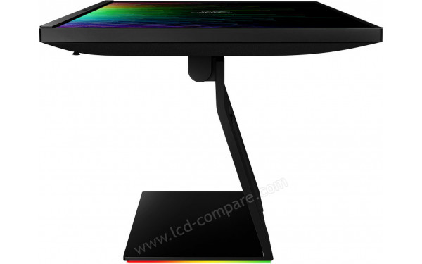 RAZER Raptor 27 165Hz - Vue avec pied d&eacute;ploy&eacute;