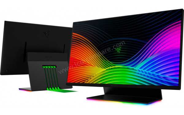 RAZER Raptor 27 144Hz - Vue de face et de l'arri&egrave;re