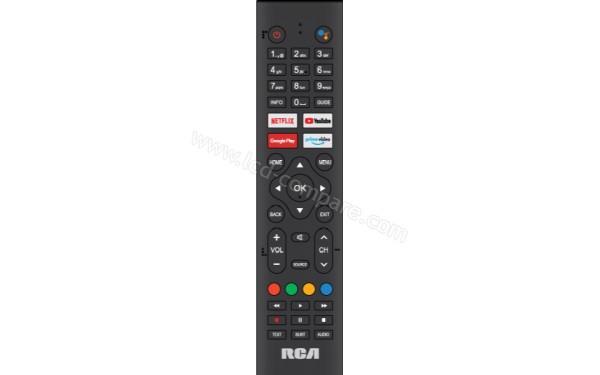 RCA RS42F2-EU - T&eacute;l&eacute;commande