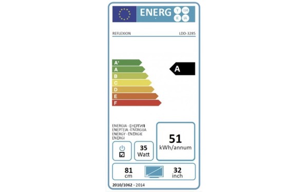 REFLEXION LDD3285 - &Eacute;tiquette &eacute;nergie