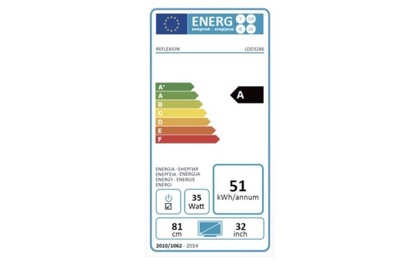 REFLEXION LDD3286 - &Eacute;tiquette &eacute;nergie