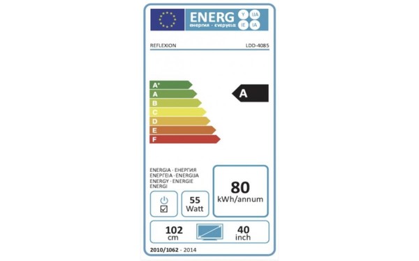 REFLEXION LDD4085 - &Eacute;tiquette &eacute;nergie