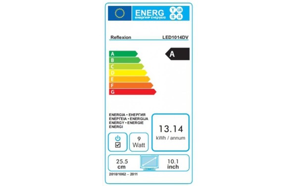REFLEXION LED1014DV - &Eacute;tiquette &eacute;nergie