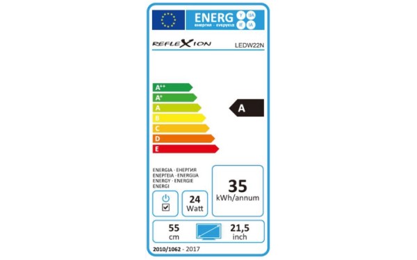 REFLEXION LEDW22N - &Eacute;tiquette &eacute;nergie