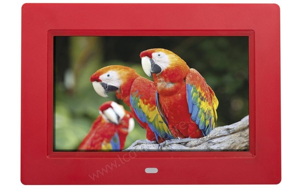 ROLLEI Degas DPF-70 Rouge - Vue de face