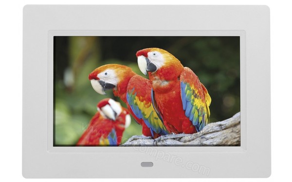 ROLLEI Degas DPF-70 Blanc - Vue de face