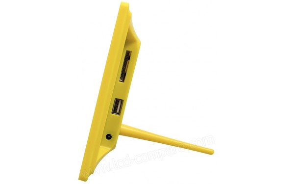 ROLLEI Degas DPF-70 Jaune - Vue de profil