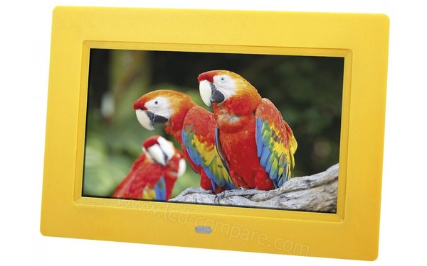 ROLLEI Degas DPF-70 Jaune - Vue 3/4 droite