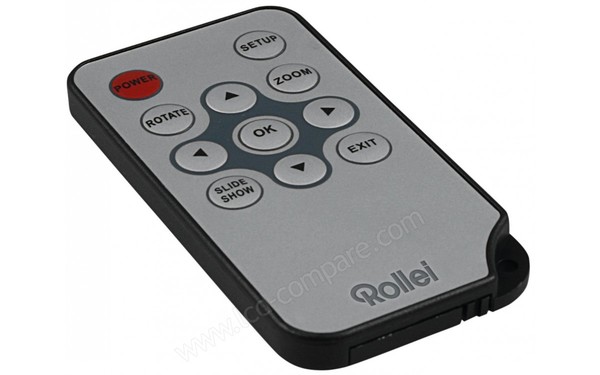 ROLLEI Degas DPF-70 Jaune - T&eacute;l&eacute;commande