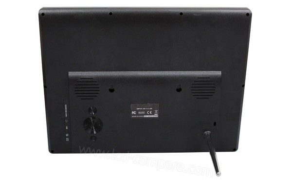 ROLLEI Degas DPF-120 - Vue de l'arri&egrave;re