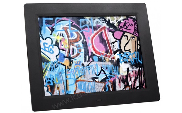 ROLLEI Degas DPF-100 Noir - Vue 3/4 gauche