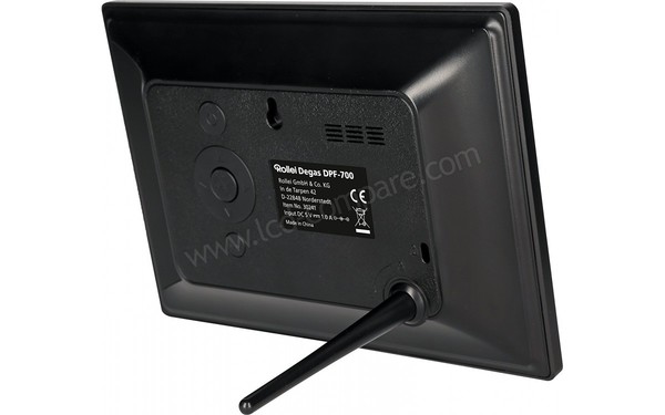 ROLLEI Degas DPF-700 - Vue de l'arri&egrave;re