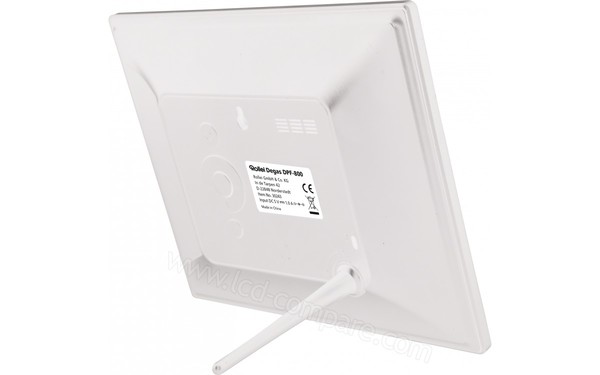 ROLLEI Degas DPF-800 Blanc - Vue 3/4 arri&egrave;re 1