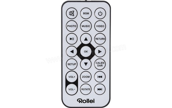 ROLLEI Degas DPF-850 Blanc - T&eacute;l&eacute;commande