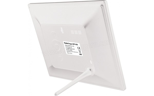 ROLLEI Degas DPF-850 Blanc - Vue 3/4 arri&egrave;re 2