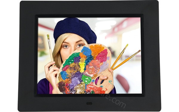 ROLLEI Degas DPF-850 Noir - Vue de face