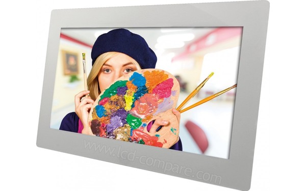 ROLLEI Degas DPF-90 Blanc - Vue 3/4 droite