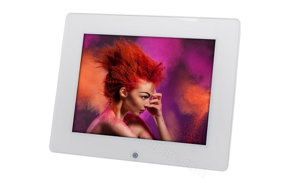 ROLLEI Pissarro DPF-80 Blanc - Vue 3/4 droite