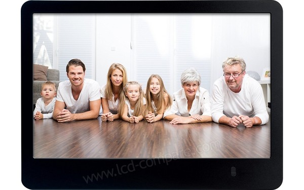 ROLLEI Pissarro DPF-82 Noir - Vue de face