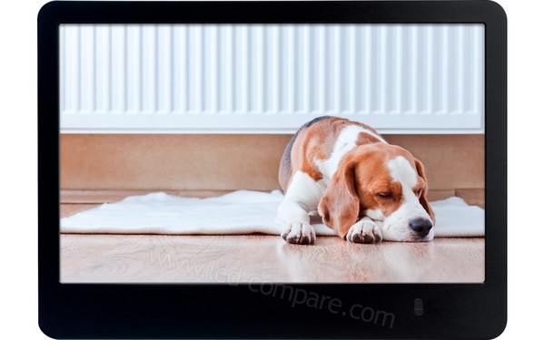 ROLLEI Pissarro DPF-86 Noir - Vue de face