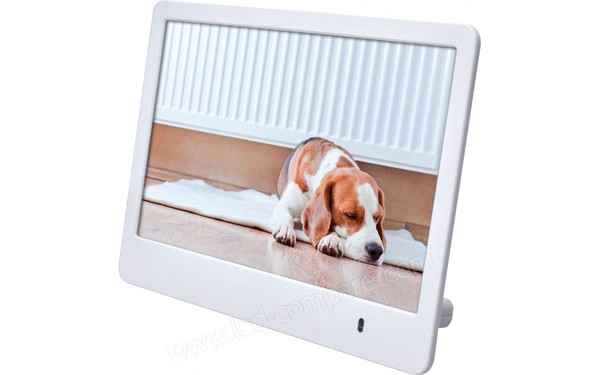 ROLLEI Pissarro DPF-86 Blanc - Vue 3/4 droite