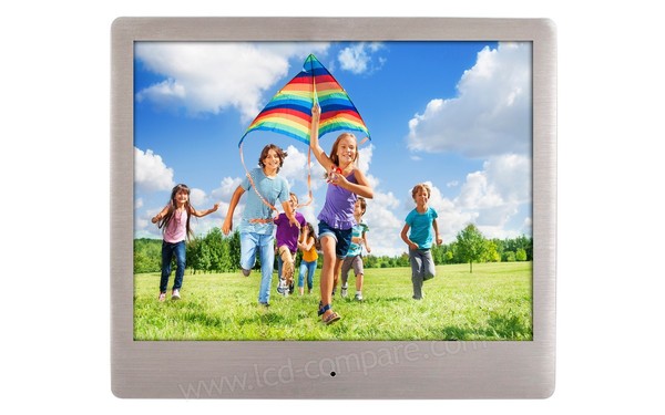 ROLLEI Pissarro DPF-90 Argent - Vue de face