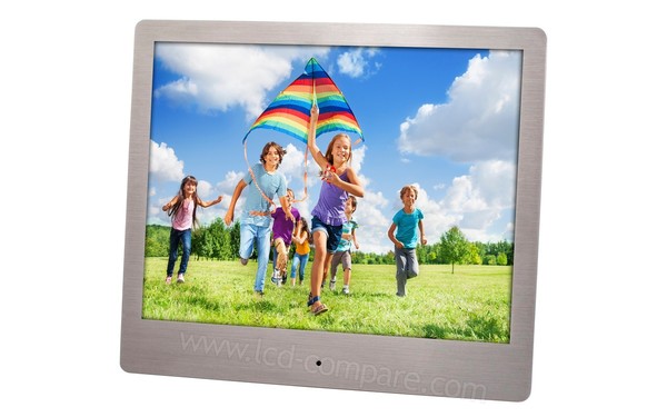 ROLLEI Pissarro DPF-90 Argent - Vue 3/4 droite