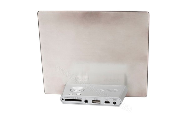 ROLLEI Pissarro DPF-90 Argent - Vue de l'arri&egrave;re