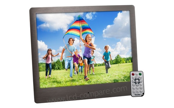 ROLLEI Pissarro DPF-90 Noir - Vue 3/4 gauche