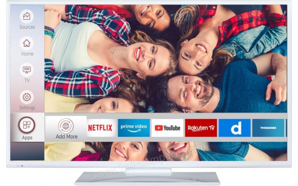 SABA SB40FDS19W - Vue de face