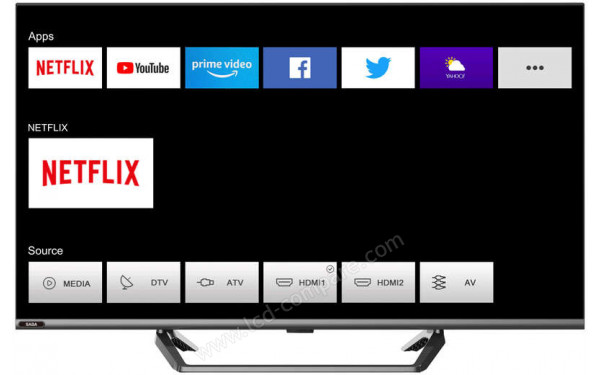 SABA SB40FDS204 - Vue de face