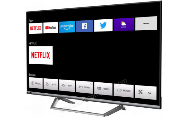 SABA SB40FDS204 - Vue 3/4 droite