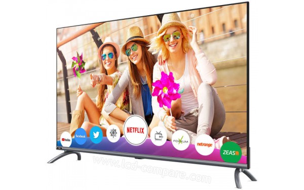 SABA SB43UHD193 - Vue 3/4 droite