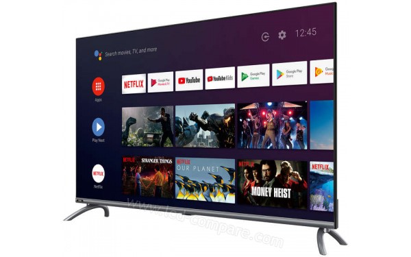 SABA SBA43UHD194 - Vue 3/4 droite