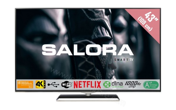 SALORA 43UHX4500 - Vue de face