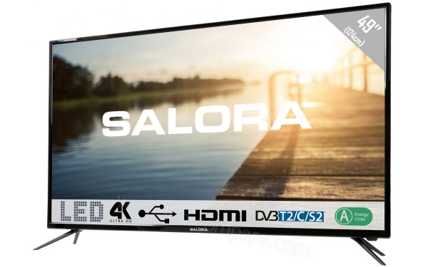 SALORA 55UHL2600 - Vue 3/4 droite