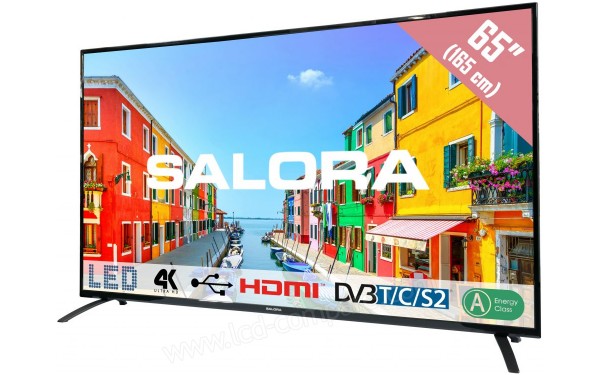 SALORA 65UHL2500 - Vue 3/4 droite