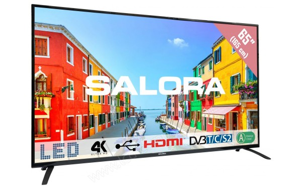 SALORA 65UHL2500 - Vue 3/4 gauche
