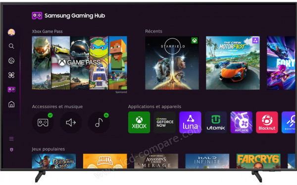 SAMSUNG 55QE1C - Vue de face