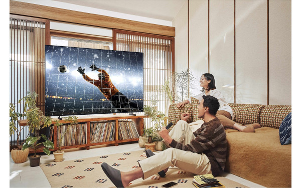 SAMSUNG 75DU7105 - Mise en situation